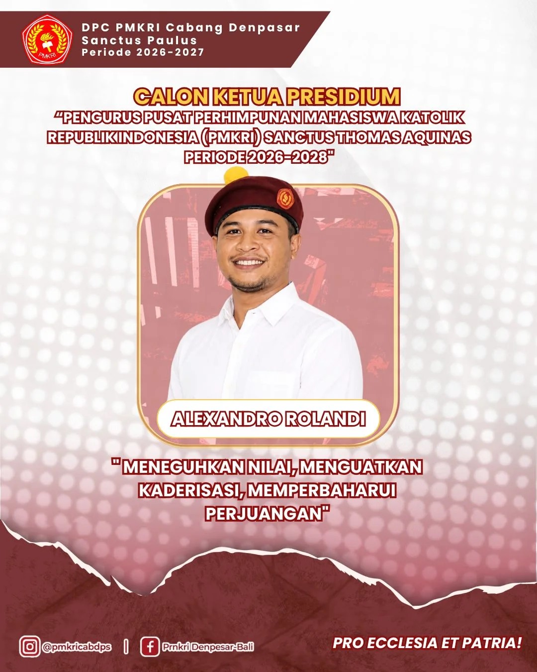 Kenali Kandidat: Alexandro Rolandi