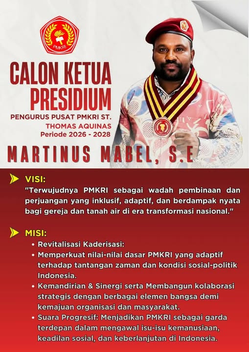 Kenali Kandidat: Martinus Mabel