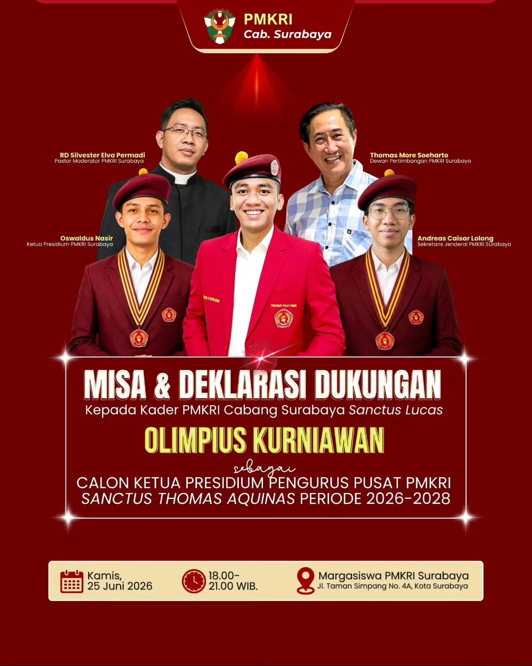 Kenali Kandidat: Olimpius Kurniawan